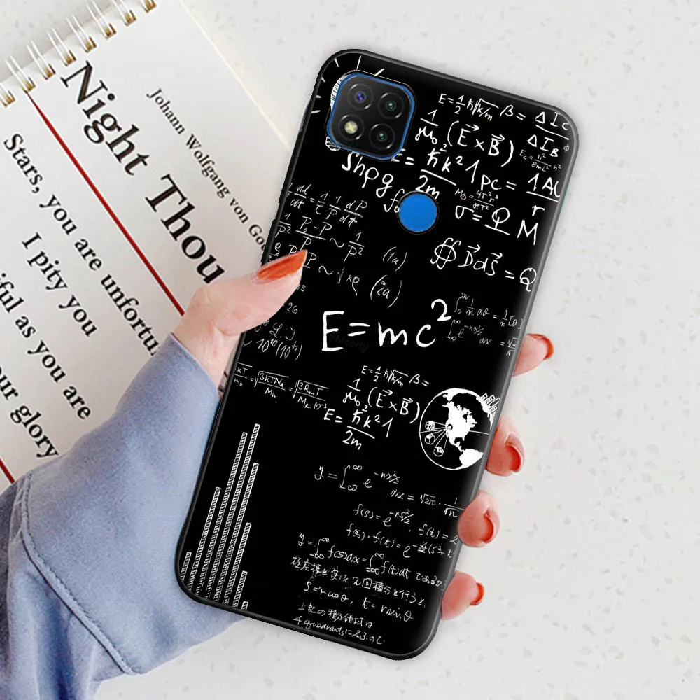 Чехол для Redmi 9C NFC чехол силиконовая задняя крышка телефона Xiaomi милый модный