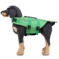 dog costume dog life jacket pets swimsuit husky bulldog reflective s m l dog crocodile pattern vest 3 size summer dog clothes