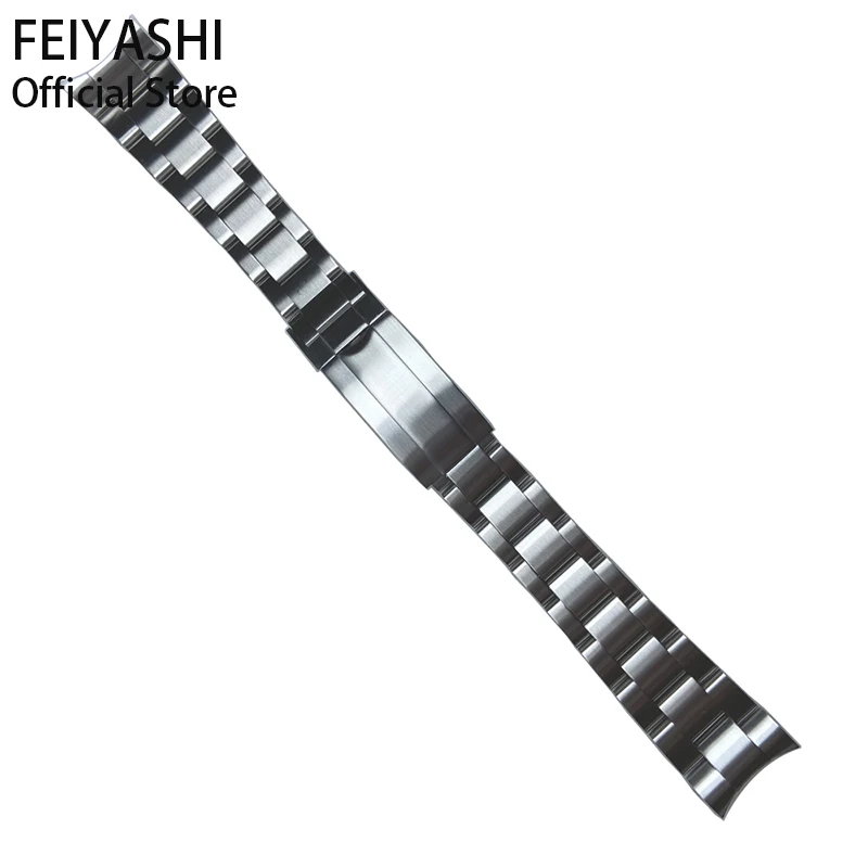 Watches Bracelets 20mm Solid 316L Stainless Steel Men's Watchbands strap Accessories Wristband For submariner daytona nh35 case