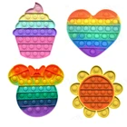 Пузырьки-антистресс, игрушки-антистресс, игрушки-антистресс для взрослых и детей, сенсорная игрушка для снятия Поп Ит, бесплатная доставка