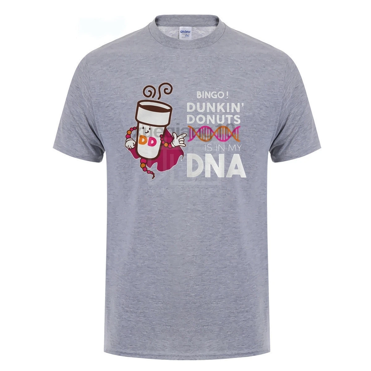 Bingo Dunkin Donuts is in My DNA футболка | Мужская одежда