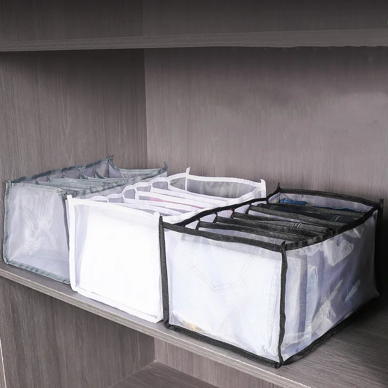 

Storage Box Floding Dividers for Drawer OIrganizers Clothes Bedroom Nylon Storage Box for Things Underwear Organizer Desk