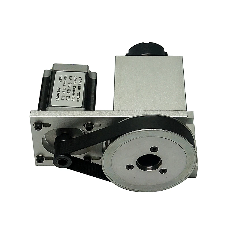 

CNC 4th axis ( A aixs, Rotary axis ) with collet for cnc router cnc milling machine