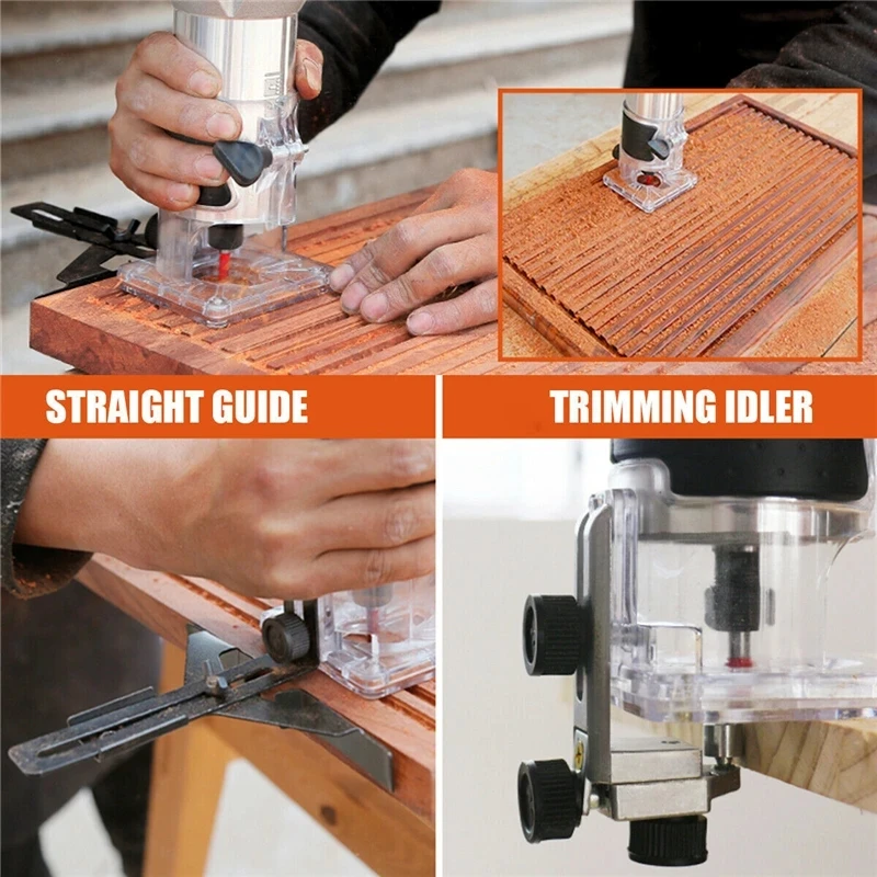 

220V 800W Electric Hand Trimmer Woodworking Palm Router Laminate Trimmer