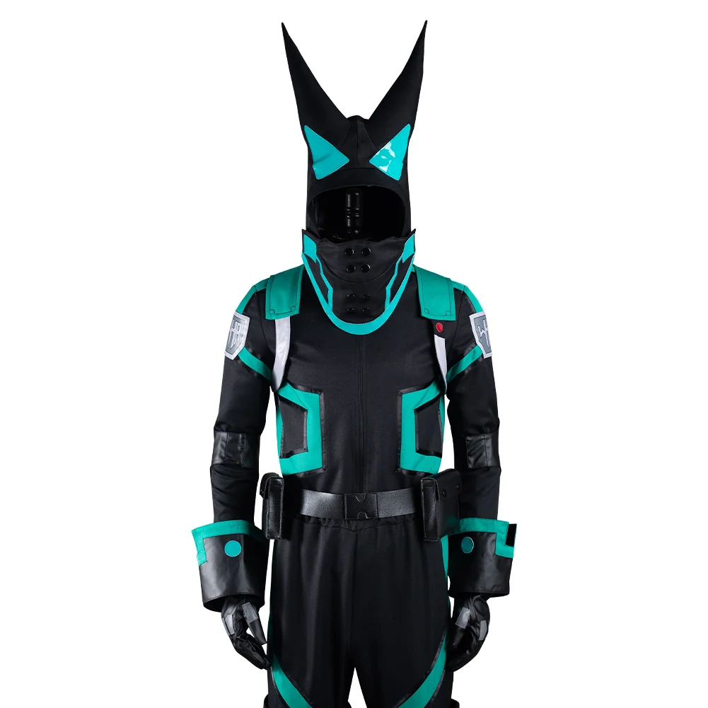 

My Hero Academia Midoriya Izuku Cosplay Costume Halloween Carnival Top Pants Bags Full Set Outfits