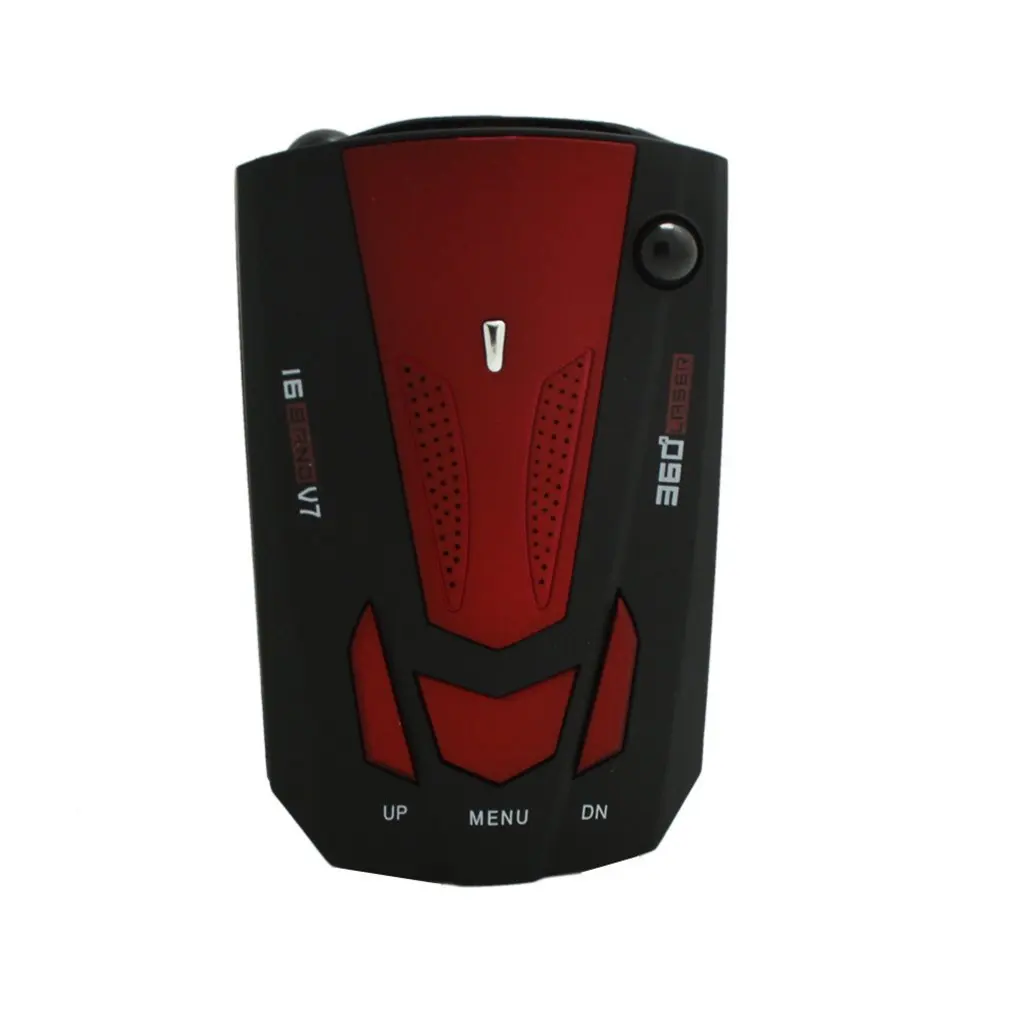 

On sale Auto Radar Detector Engels Russisch Auto 360 Graden Voertuig V7 Speed Voice Alert Alarm Waarschuwing 16 Band Led Display