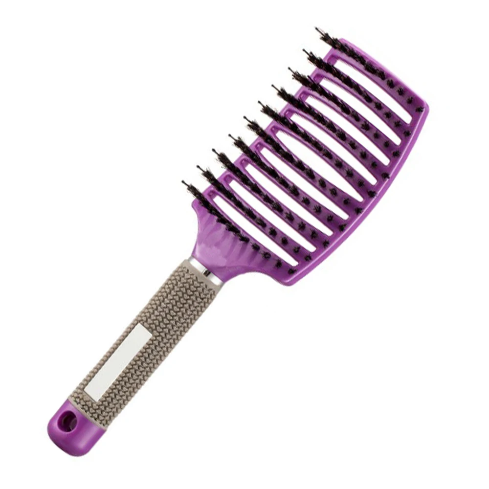 Щетка для очистки щетины свиньи волшебная расческа волос распутывания массажа