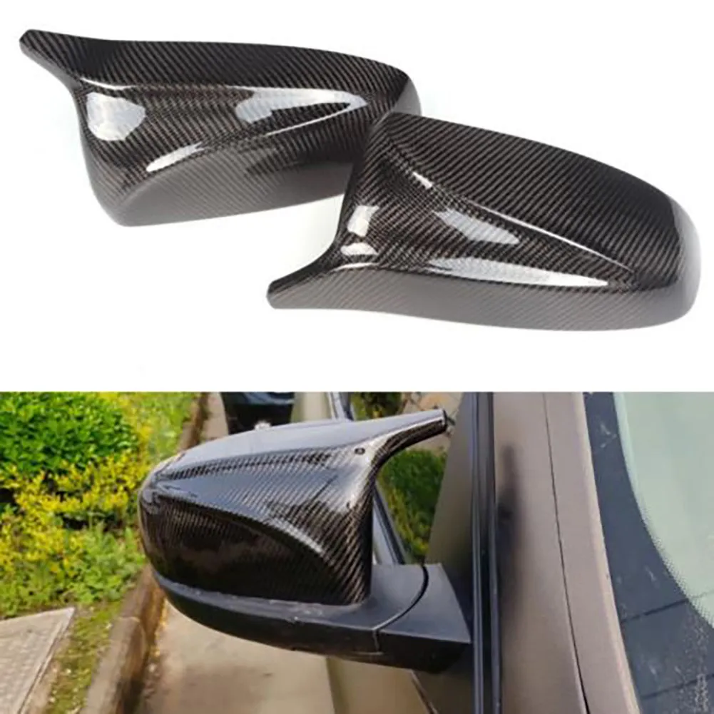 

For BMW X5 E70 X6 E71 08-13 Rearview Mirror Cover Horn Type Side Wing Rear View Mirror Shell Replaceable Reversing Mirror Cover