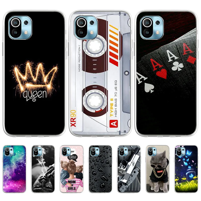 

TPU Case For Xiaomi Mi 11 Case Silicone Mi11 Back Cover For Xiaomi Mi Note 10 Lite Soft Fundas Mi10 Lite Note10 Pro Phone Shell
