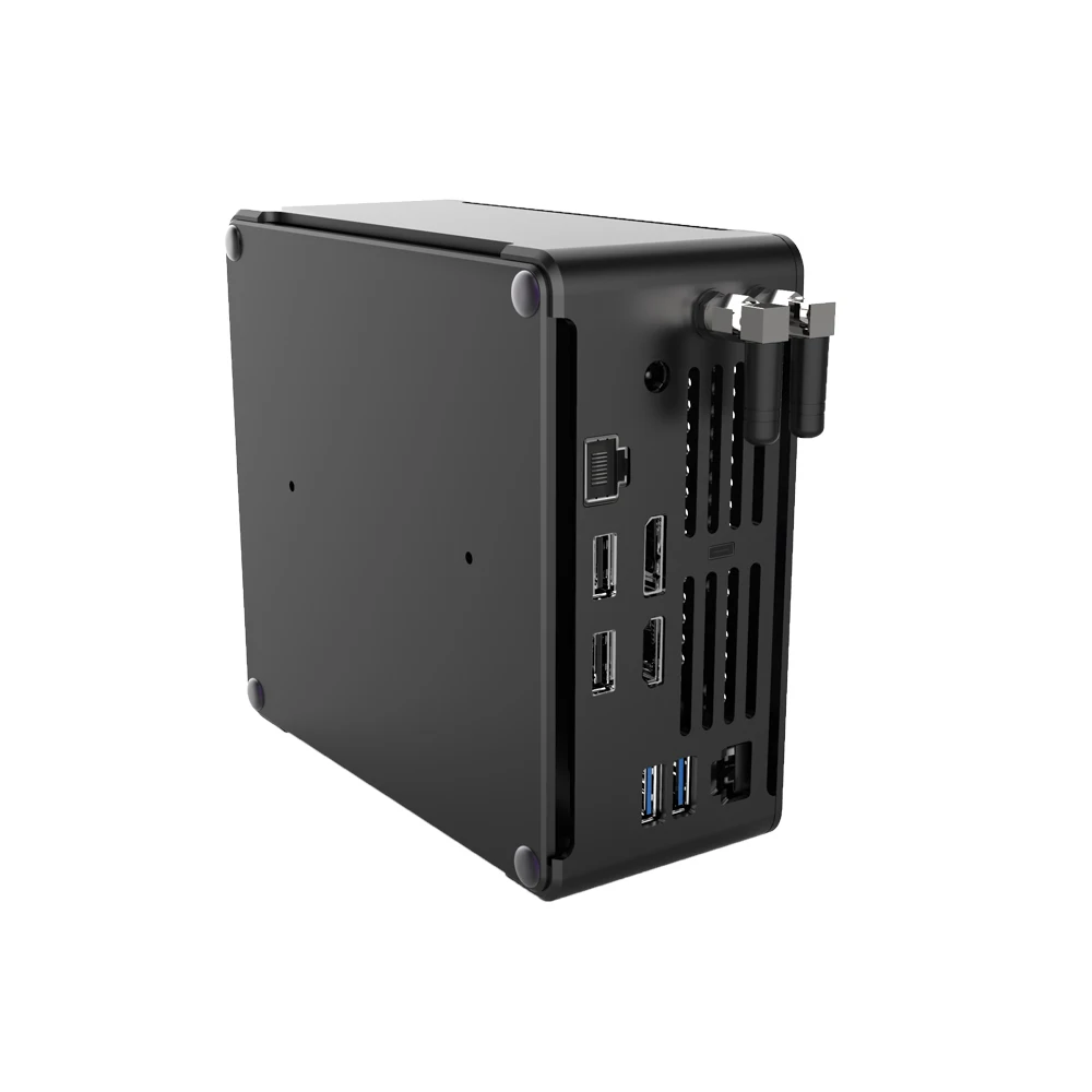 Мини ПК Windows 10 Pro i9 9880H DDR4 2666 МГц M.2 NGFF/Nvme SSD Linux портативный компьютер Intel UHD 630 DP HDMI