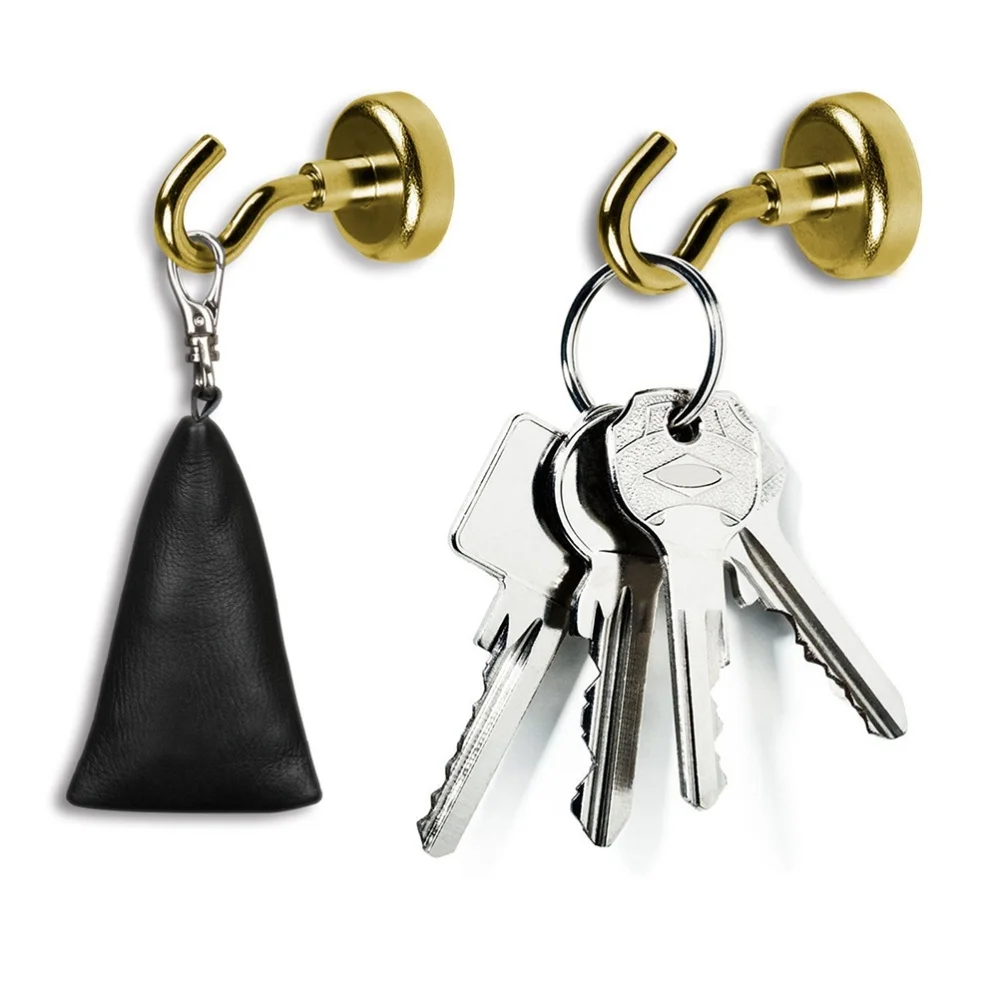 

10 pcs Super Strong Magnetic Hooks for Storage and Organization Heavy Duty Hook Holder