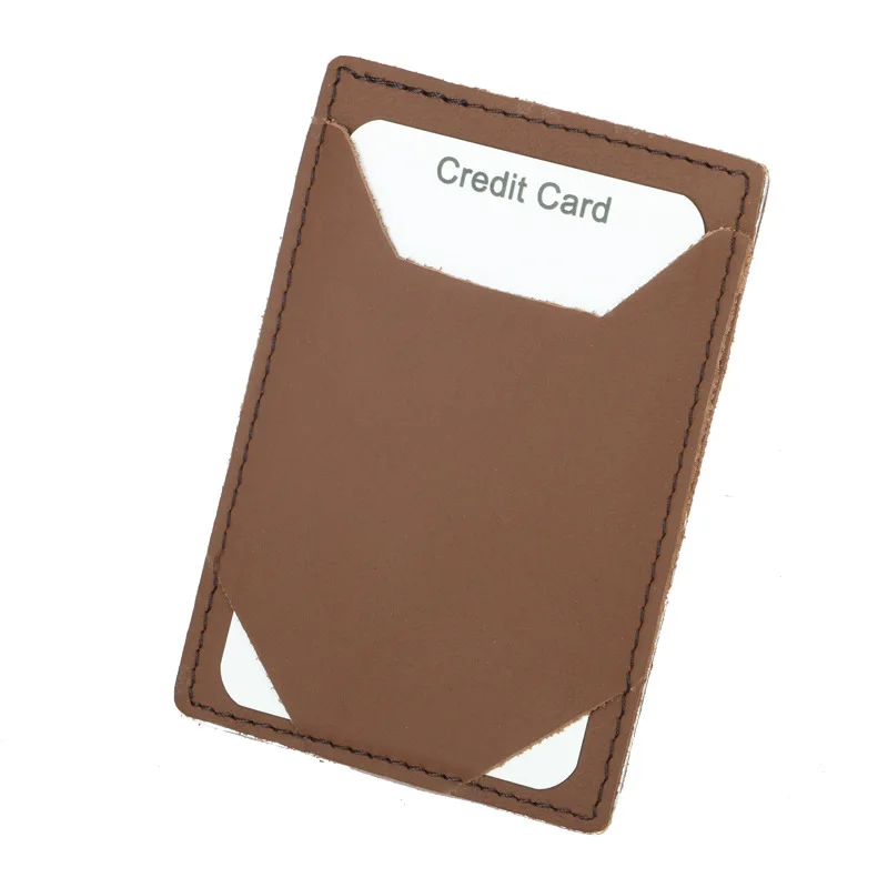 Набор держателей для карт из натуральной кожи в европейском и американском стиле