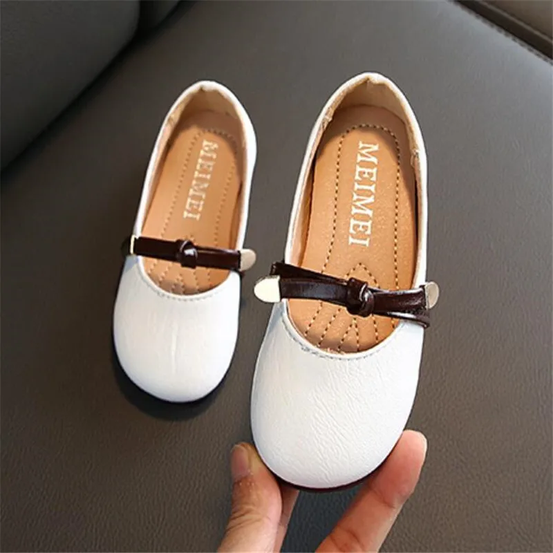 Детская обувь кожаная детская принцессы белая детские розовые мокасины для