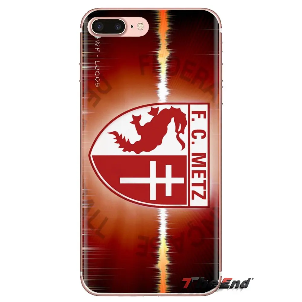 TPU Shell Case For Xiaomi Mi4 Mi5 Mi5S Mi6 Mi A1 A2 5X 6X 8 9 Lite SE Pro Max Mix 2 3 2S FC Metz Ligue Lorraine France Logo |