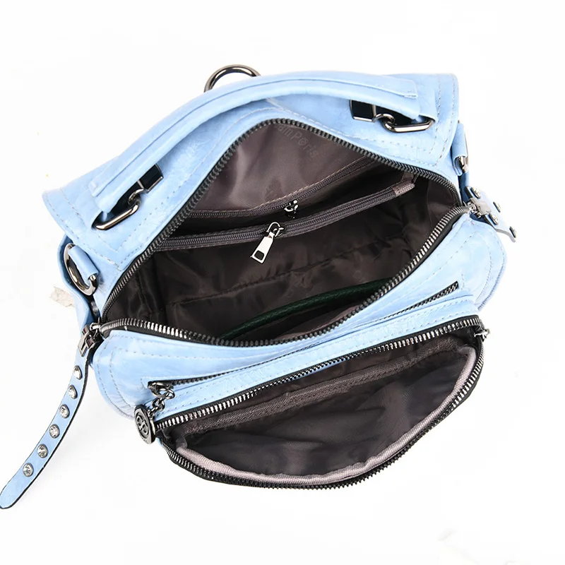 

Stitching high quality PU Leather Crossbody Bags For Women Shoulder Simple Bag Female Luxury Chain Handbags and Purses 2020