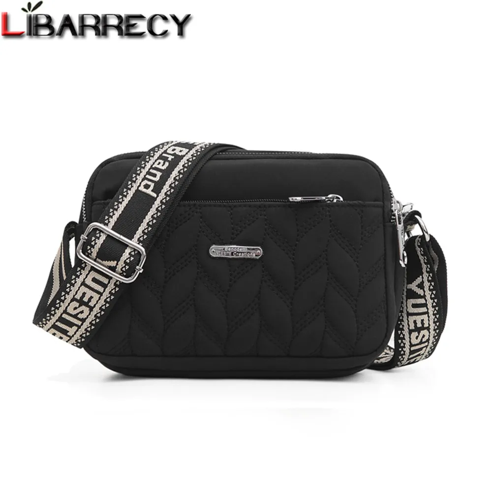 

Сумка кросс-боди Женская с геометрическим рисунком, Модный брендовый водонепроницаемый саквояж на плечо из нейлоновой ткани, маленькая сум...