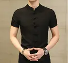 Camiseta De манга Corta Para Hombre, Camiseta De Algodn Suave clde Verano Callejero Para Hombre, Camiseta Blanca Informal