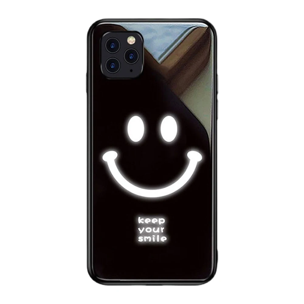 

Чехол со звуковым управлением для iPhone 11 Pro, чехол с подсветкой для телефона 6, 7, 8 Plus, X, XS, XR, XS MAX, 12 PRO MINI, чехол для iPhone 12 Pro Max