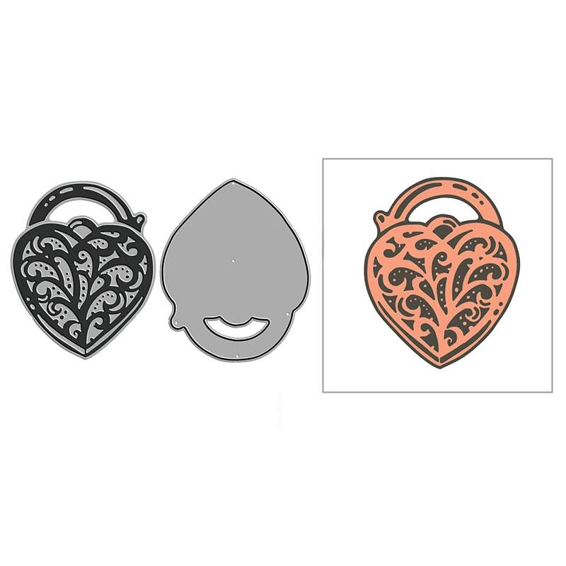 

Новинка кружевная форма для тиснения в форме сердца 2021 металлические пресс-формы для самостоятельного изготовления альбомов и скрапбукинг...