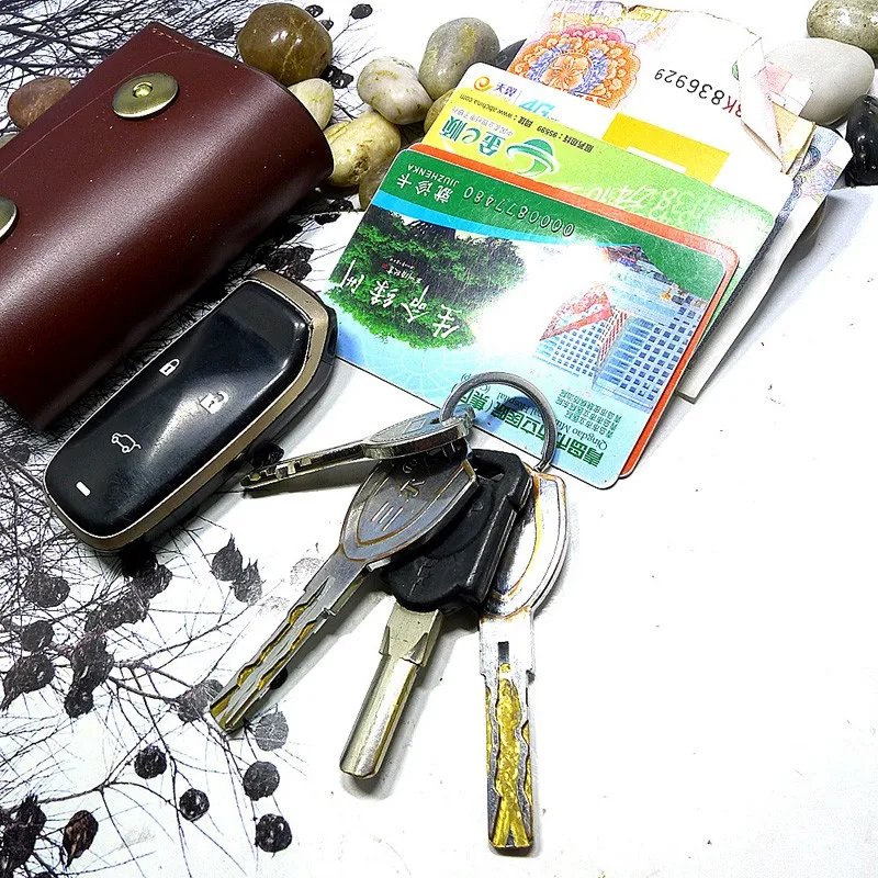 Маленькая поясная сумка Blongk из натуральной кожи кошелек на ремне кредитница