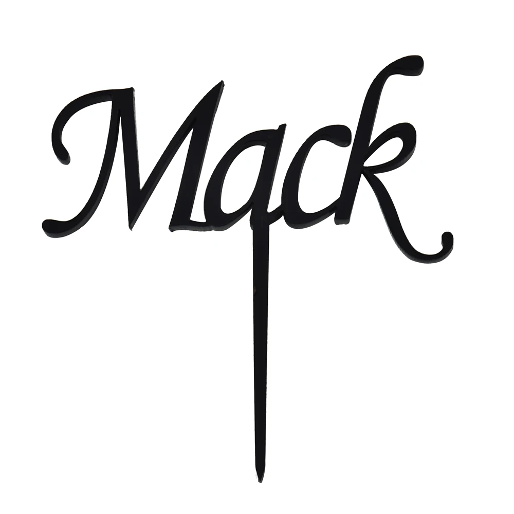 12 шт. персонализированные имя кекс топперы на заказ маленький торт баннер дерево