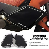 motorcycle frame crash bars waterproof bags bumper repair tool placement bag for 950990 lc8 adventure