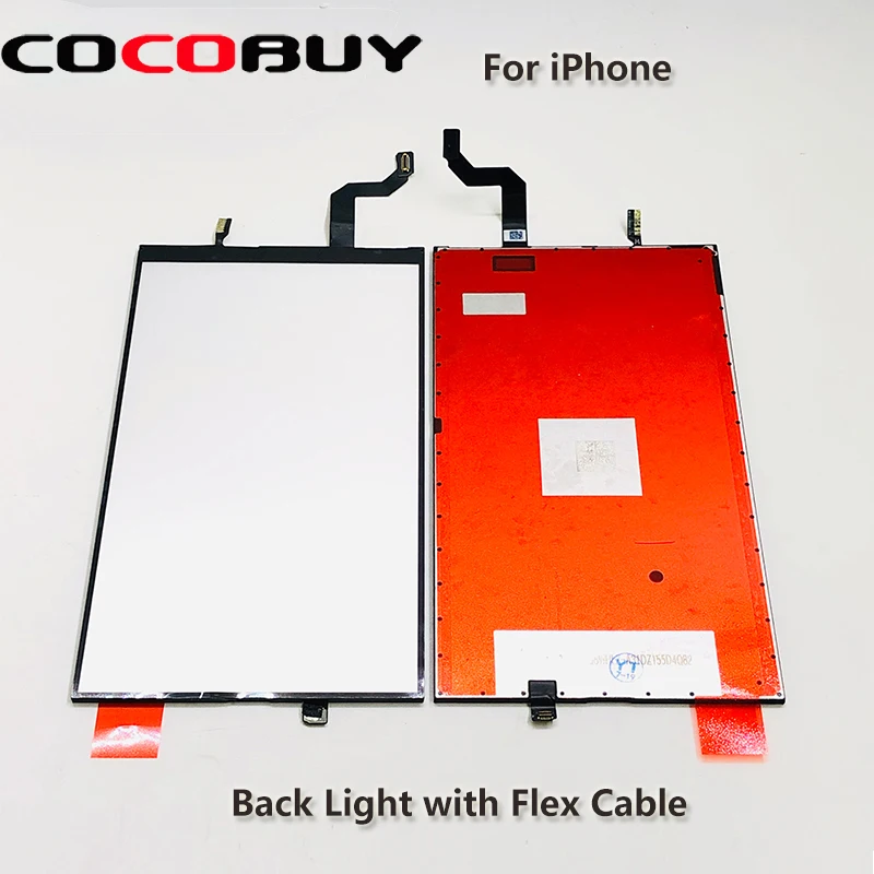 10 шт. ЖК дисплей дигитайзер подсветка пленка с гибким кабелем 3D металлическая