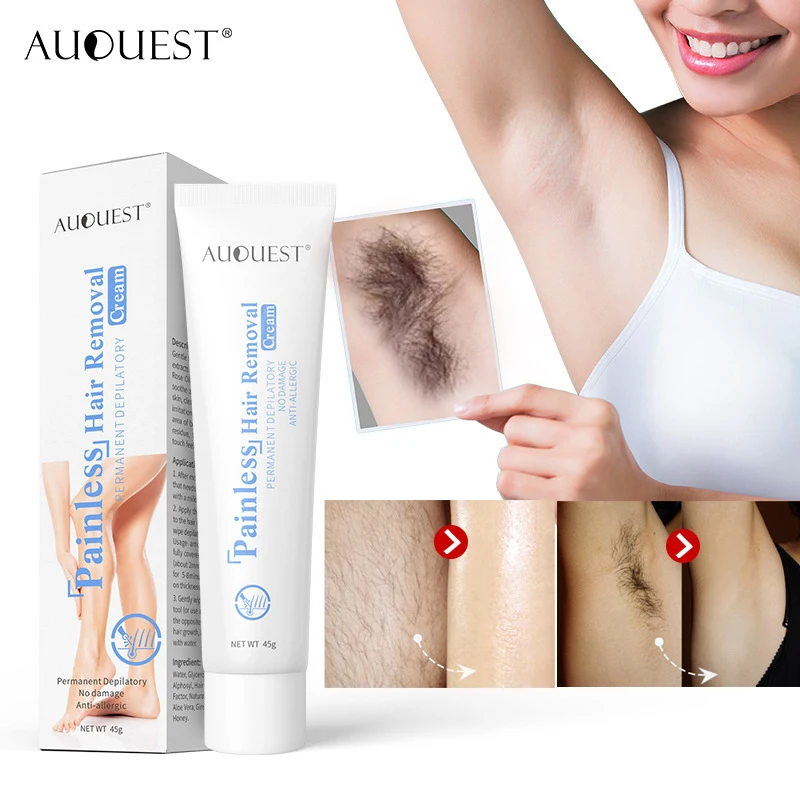 

Quickly Epilator Hair Removal Cream Underarm Hand Leg Body Painless Effective Gently And Nourishing Repairing Body Care TSLM1