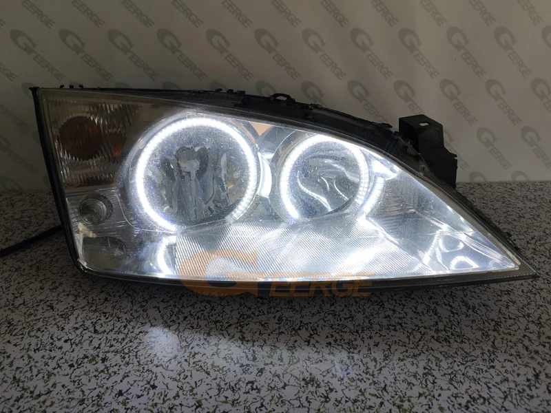Для Ford Mondeo MK3 2000-2007 салон отличные ангельские глазки Ультра яркое освещение smd комплект светодиодов «глаза ангела»
