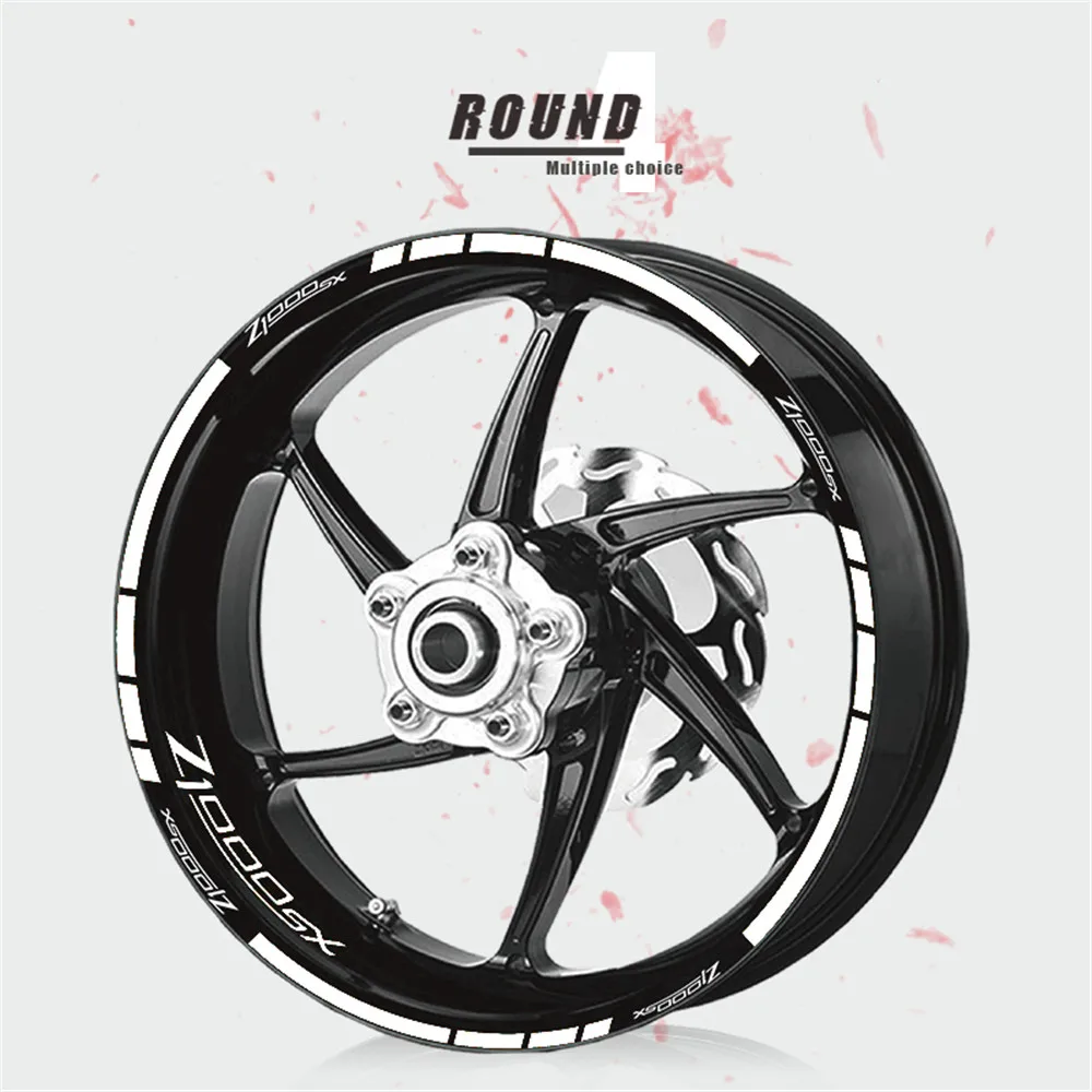 Светоотражающая полоса на колесо наклейка с логотипом комбинированного колеса