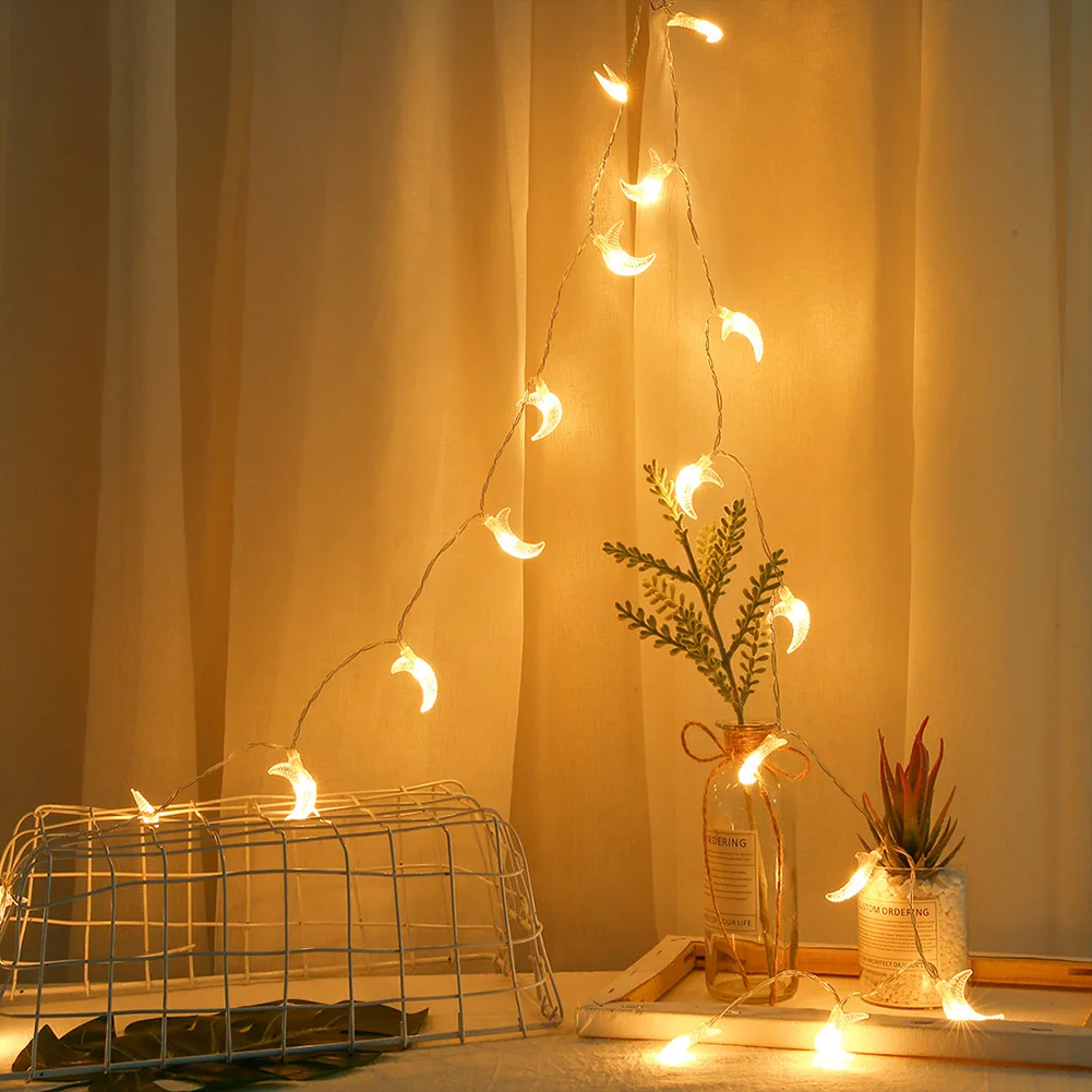 

20LEDs USB Moon String Light Home Party Birthday Festival Decor Light String MDJ998