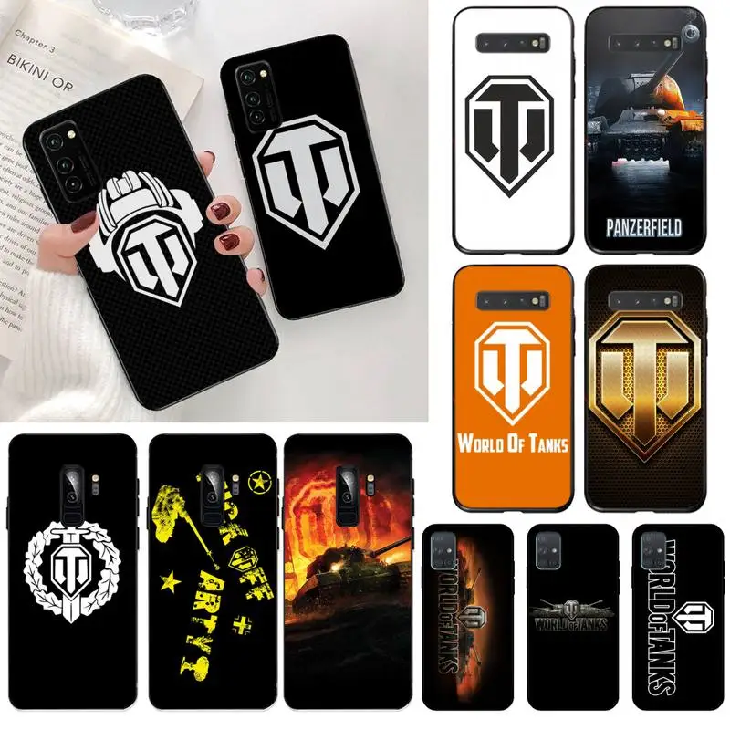 YJZFDYRM мягкий чехол для телефона с логотипом World Of Tanks Samsung S20 plus Ultra S6 S7 edge S8 S9 S10 5G lite