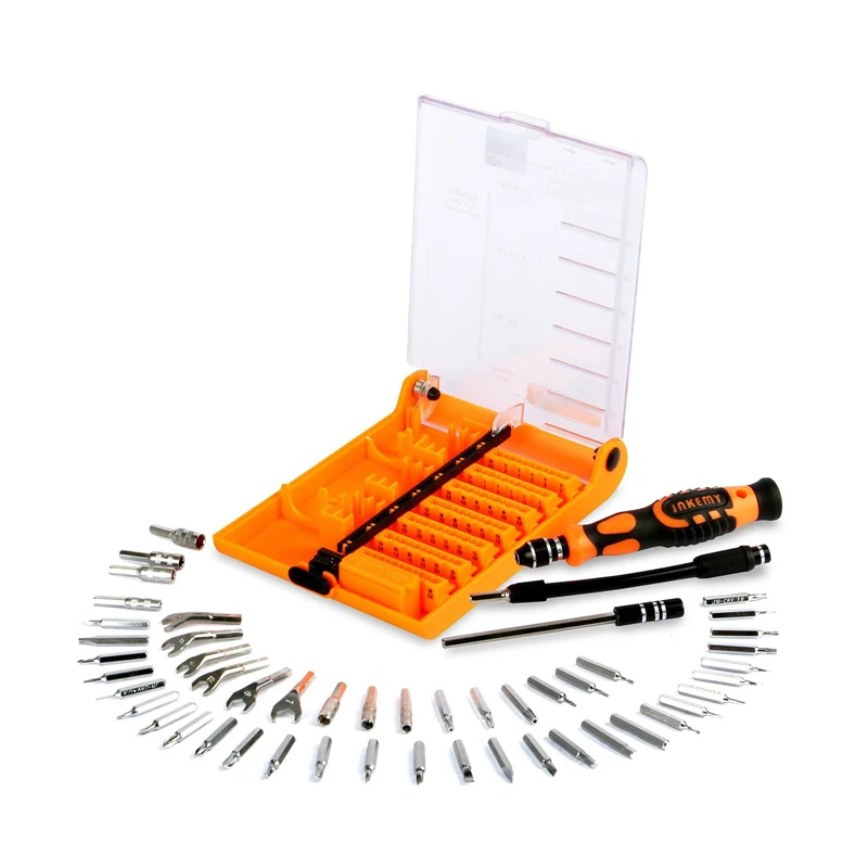 Электронная отвертка Набор инструментов 52 в 1 с гибким стержнем высокоточный