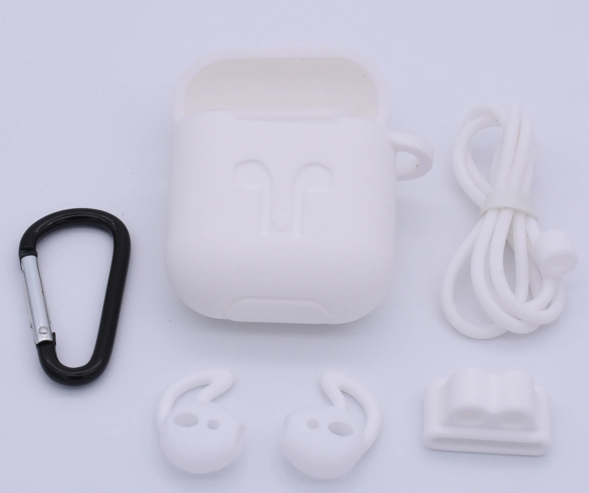Для Apple Airpods зарядная коробка защита наушников 5 беспроводной Bluetooth комплект с