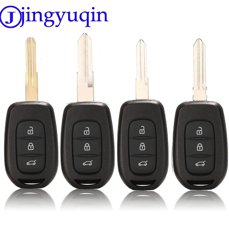 Корпус ключа для автомобиля jingyuqin с 3 кнопками Renault Sandero Dacia Logan Lodgy Dokker Duster 2016 |