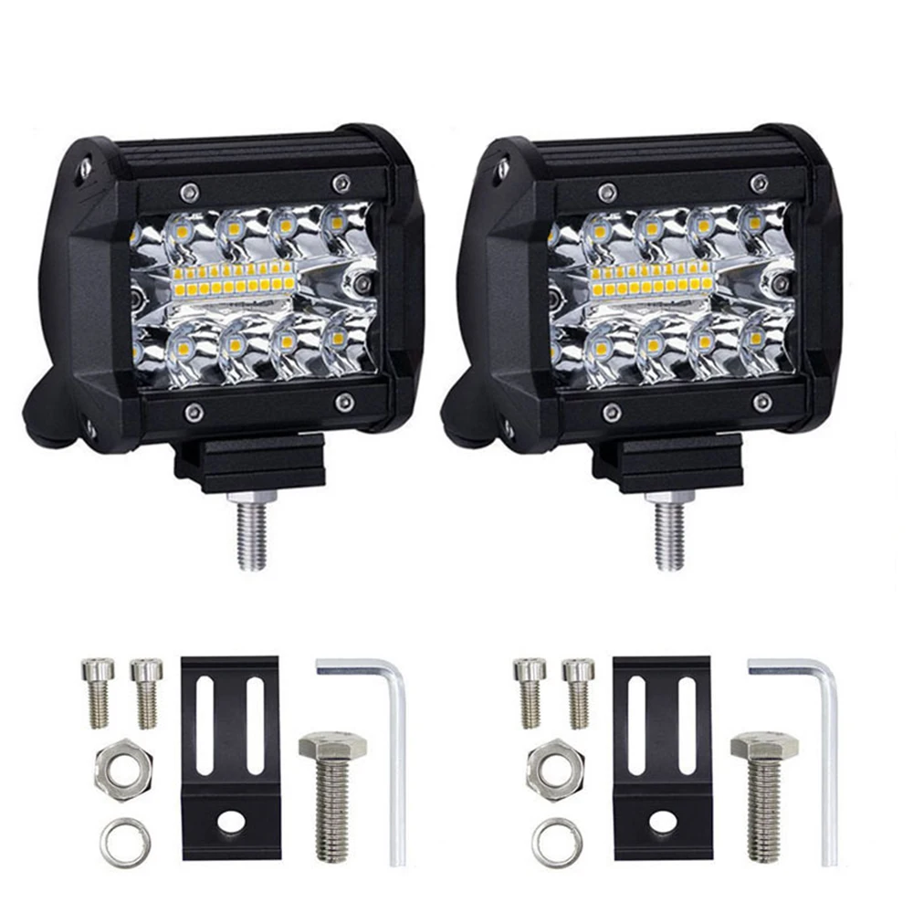 Автомобильные аксессуары 4 дюйма 60 Вт Водонепроницаемый светодиодный светильник