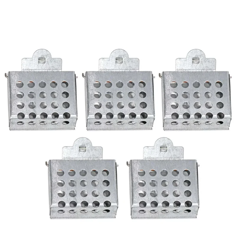 

10 Pcs Cage Bee Queen Catcher Clip Stainless Steel Isolation Room Metal Book Clips Beekeeping Equipment Tools