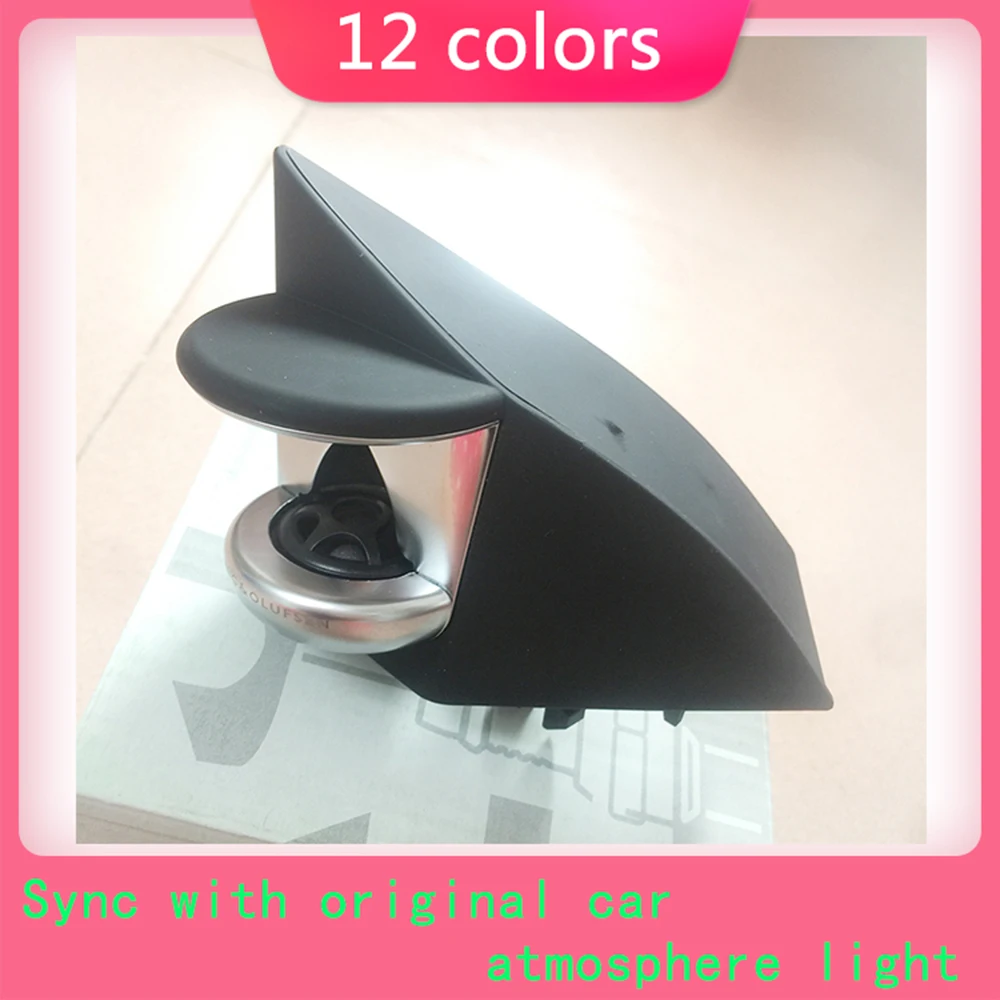 

For Mercedes CLA class W117 year 2015+ 3D LED tweeter interior car accessories 12 colours 3D speaker sound Audio Speaker