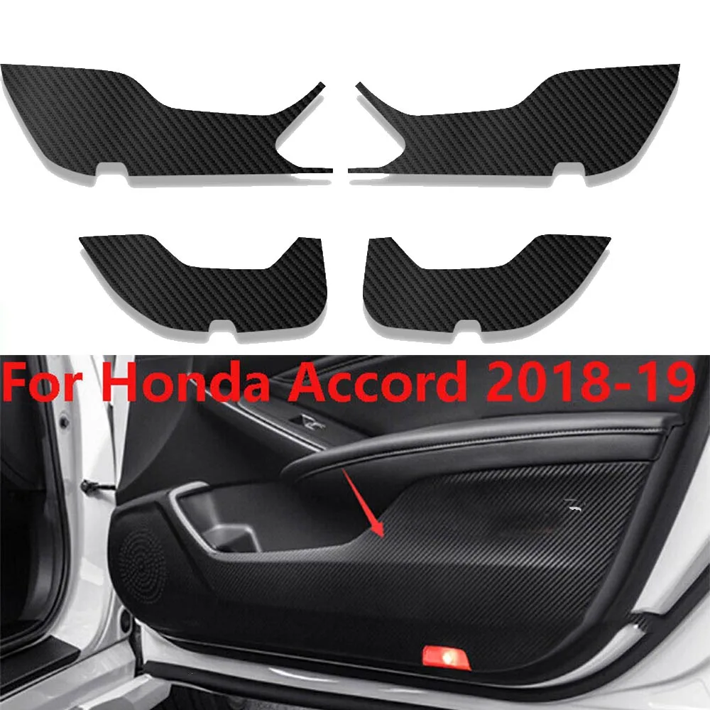 

Protective Sticker 4x Anti-Kick Cover For Honda Accord 18-19 Protector