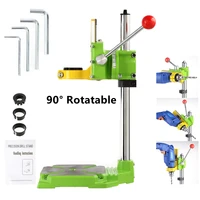 high precision bench drill press stand clamp base frame for electric drills diy tool press hand drill holder universal bracket