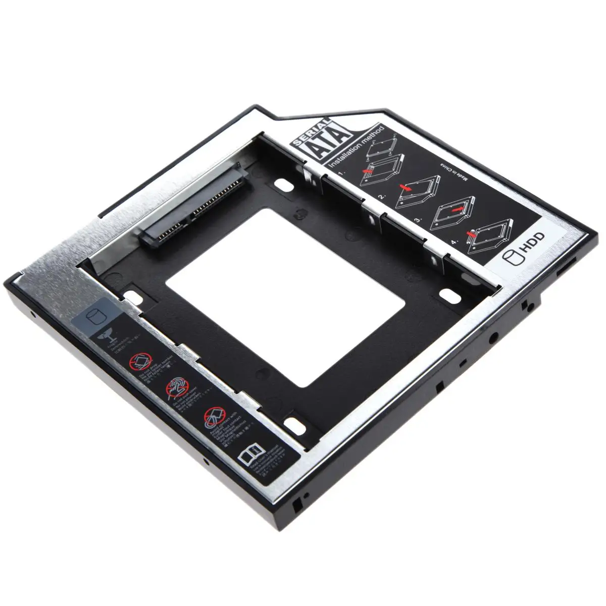 Универсальный 2 5 2-й 9 мм Ssd Hd SATA жесткий диск HDD Caddy адаптер для Cd Dvd Rom Оптический