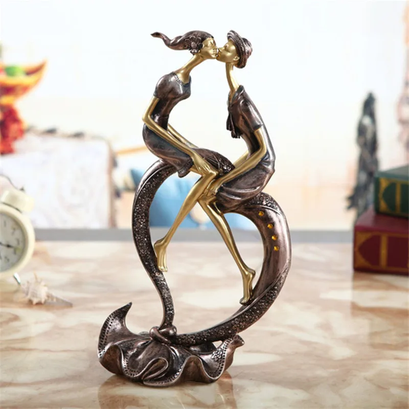 

Украшение для влюбленных пар, украшение для дома в европейском стиле, креативное украшение для гостиной, телевизора, кабинета, спальни A771