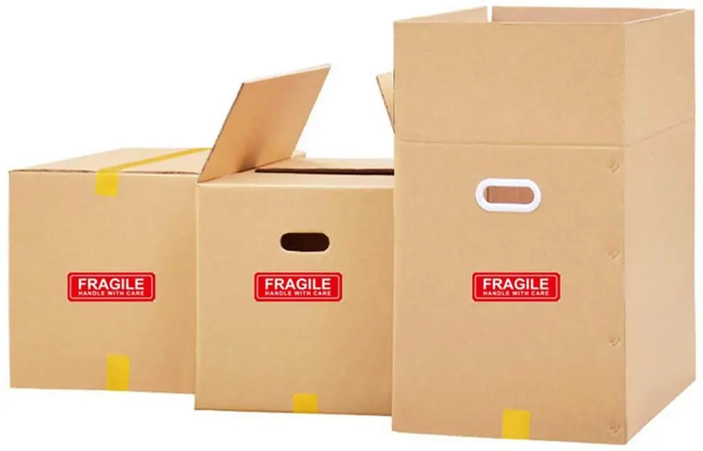 250 шт./рулон 1*3 дюйма &quotне сгибайте&quot Обращайтесь с осторожностью спасибо