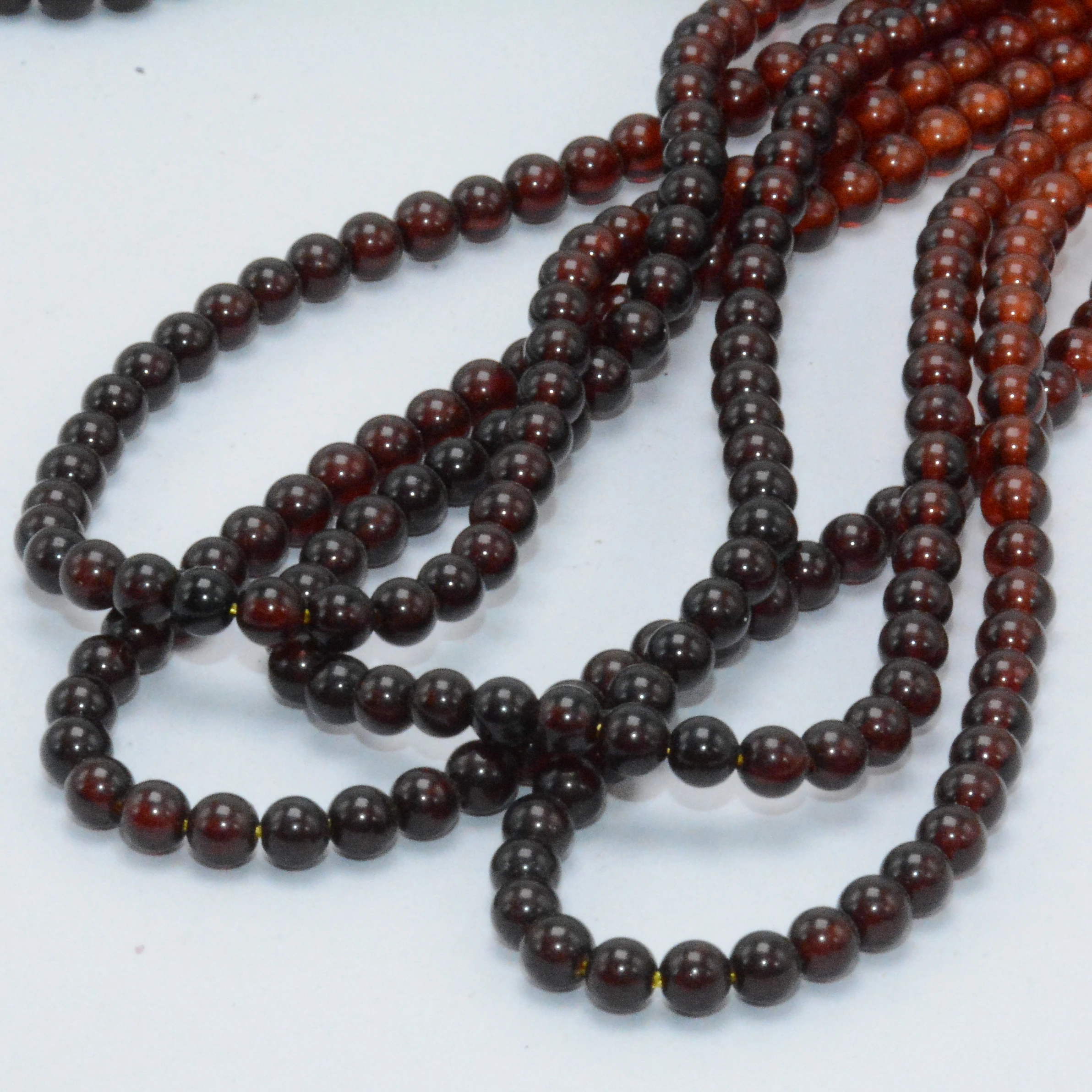 Натуральный отборный Балтийский мед и янтарные круглые бусины Congnac 3 3-3 5 мм/нить