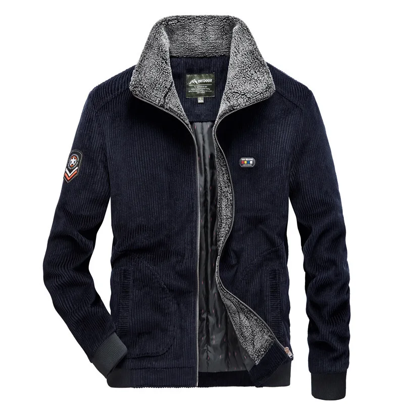

sell Speed tong cotton corduroy young and middle-aged men leisure loose more bigger sizes male jacket velvet jackets