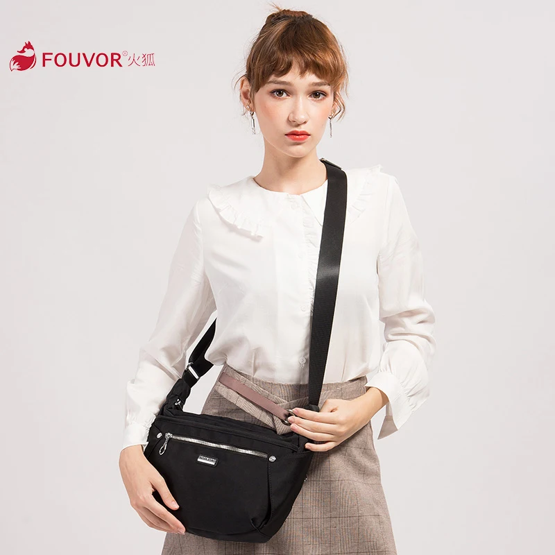 Fouvor 2019 летняя модная женская сумка-мессенджер повседневная Холщовая Сумка из