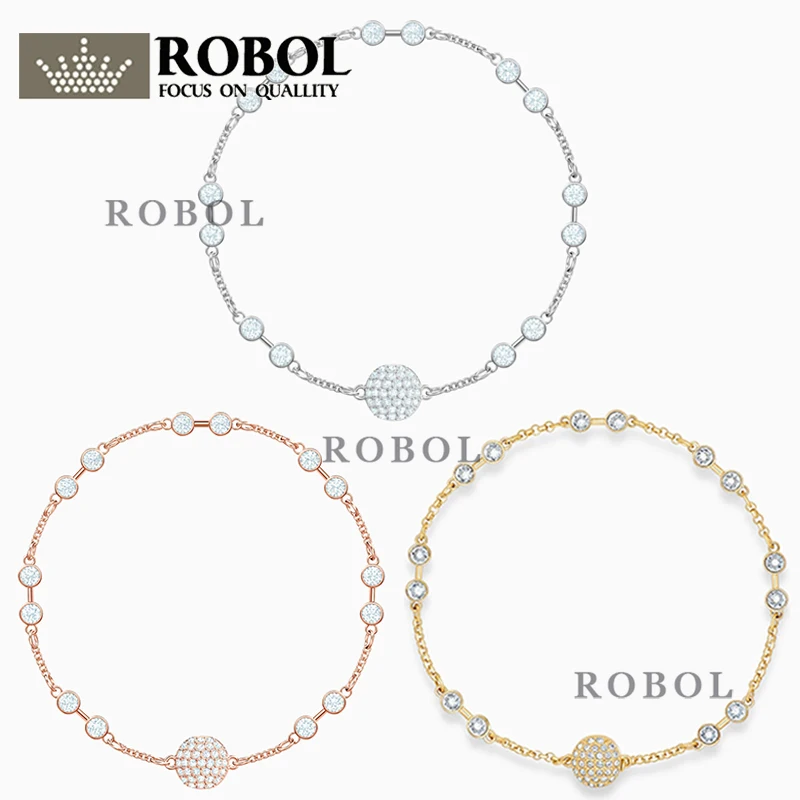 

Swa Bracelet with Engraved REMIX COLLECTION CARRIER Bracelet Suitable for DIY Pendant Woman Jewelry Gift