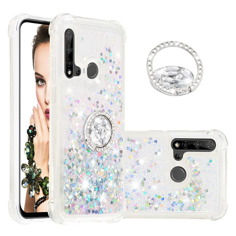 Чехол с жидким песком для Huawei P20 Lite P30 P10 Plus P9 P8 Mate 30 10 Pro 8 9 P Smart + Z|Бамперы| |