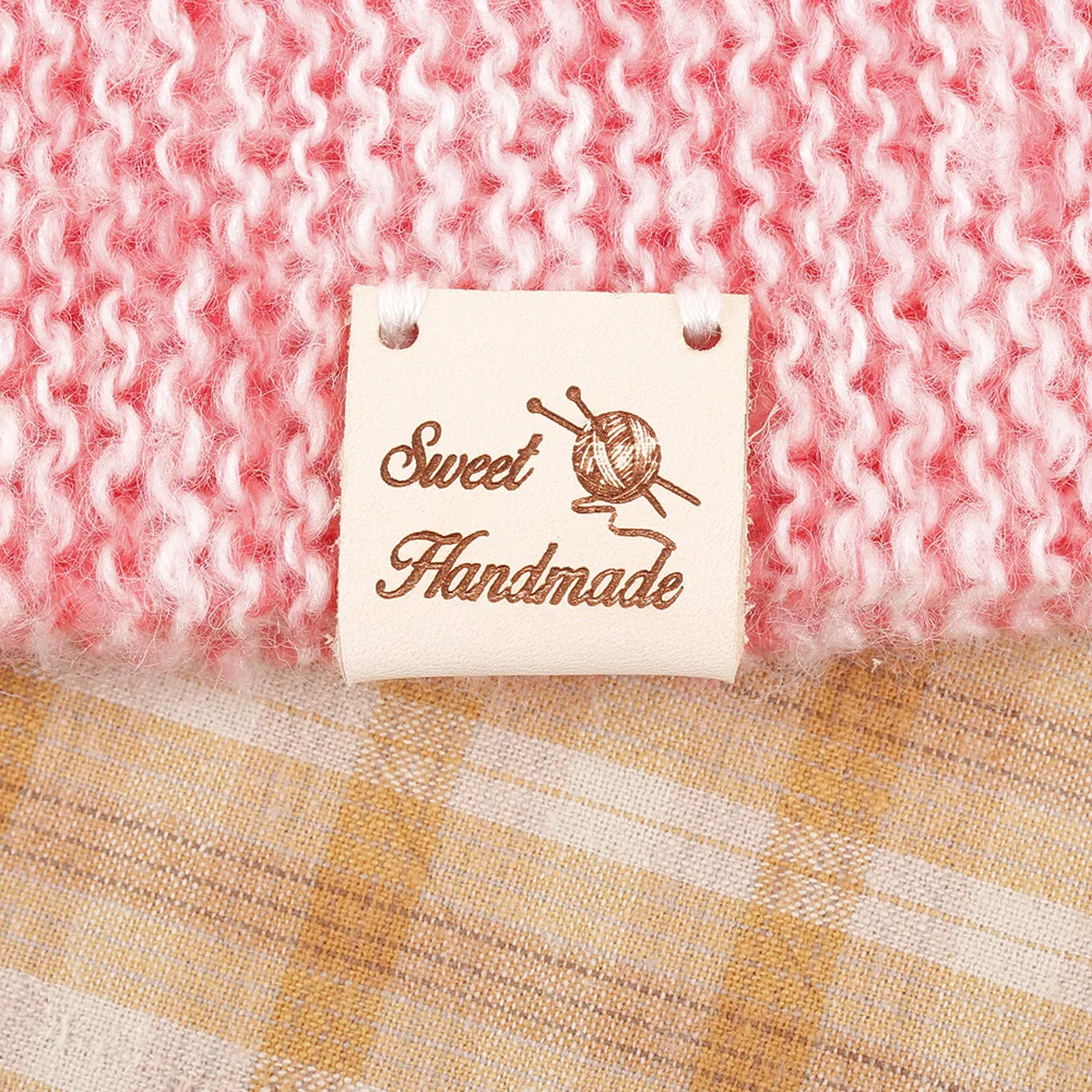 

Engraving Tags, Leather Tags, personalized tags, knit labels, Custom Name, Handmade, Name Tags, Custom Labels (PB1695)