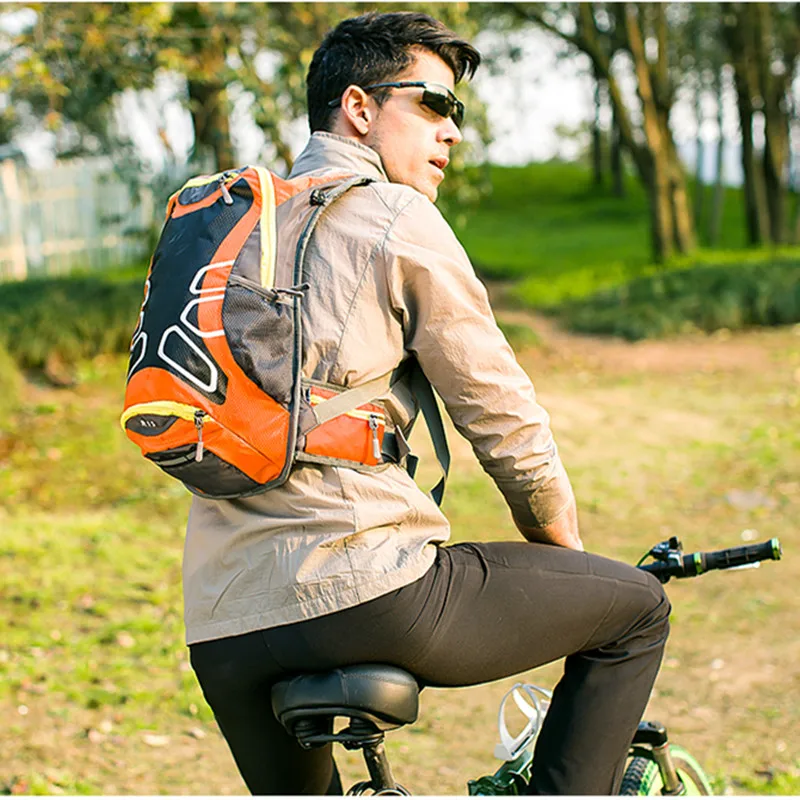 

Waterproof Bicycle Bag Outdoor Sport Cycling Backpack Portable Breathable Bike Climbing Pouch Travel Hiking Cycling Backpacks